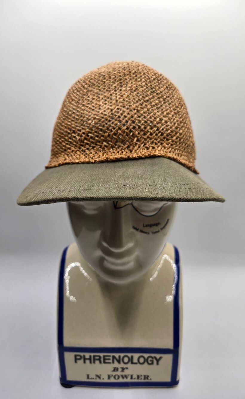 Vtg Bailey Straw Baseball Hat Size Large Made In USA
